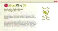 Desktop Screenshot of aboutoliveoil.org