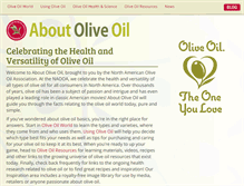 Tablet Screenshot of aboutoliveoil.org